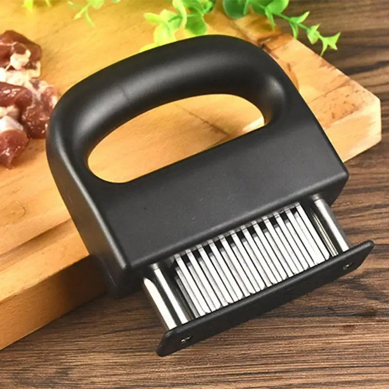 48 Blade Stainless Steel Retractable Meat Tenderizer Needle