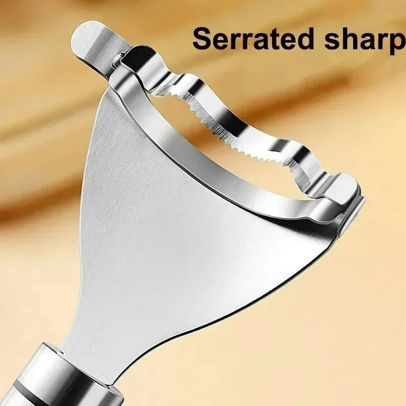 Stainless steel corn cutter