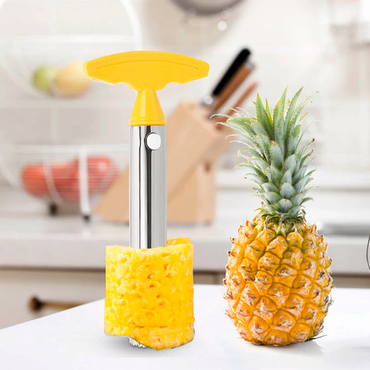 Fruit and Vegetable Peeler, Pineapple Peeler, Spiral Slicer, Stainless Steel Tool,