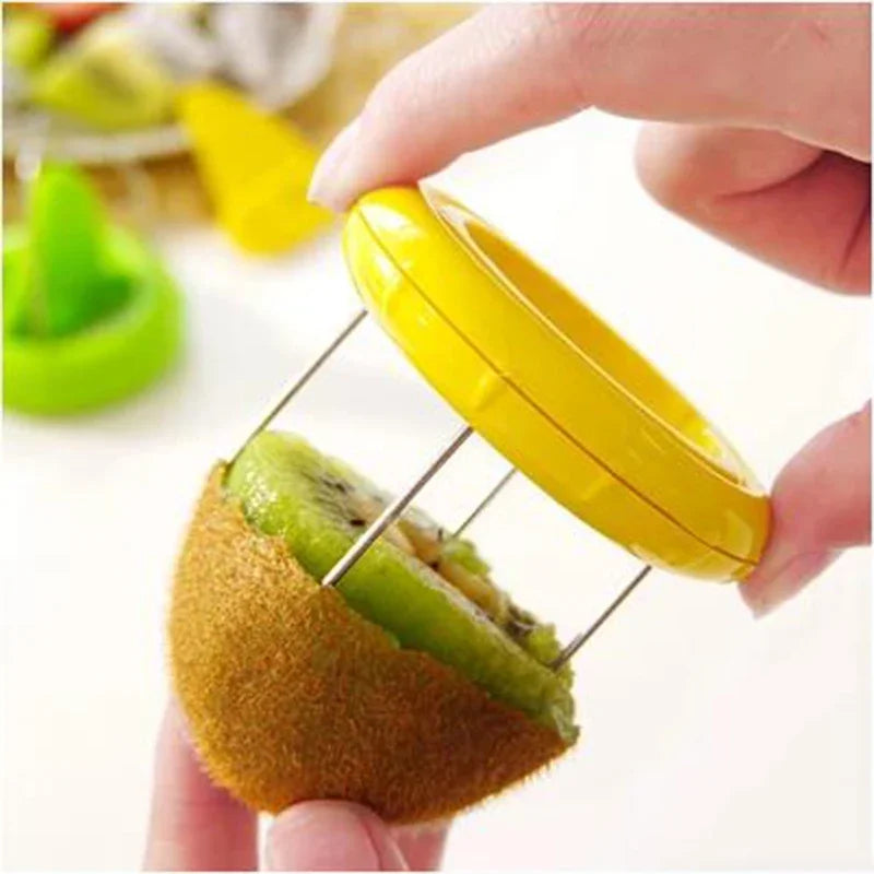 Stainless Steel Quick Peeler and Slicer for Kiwi Fruit