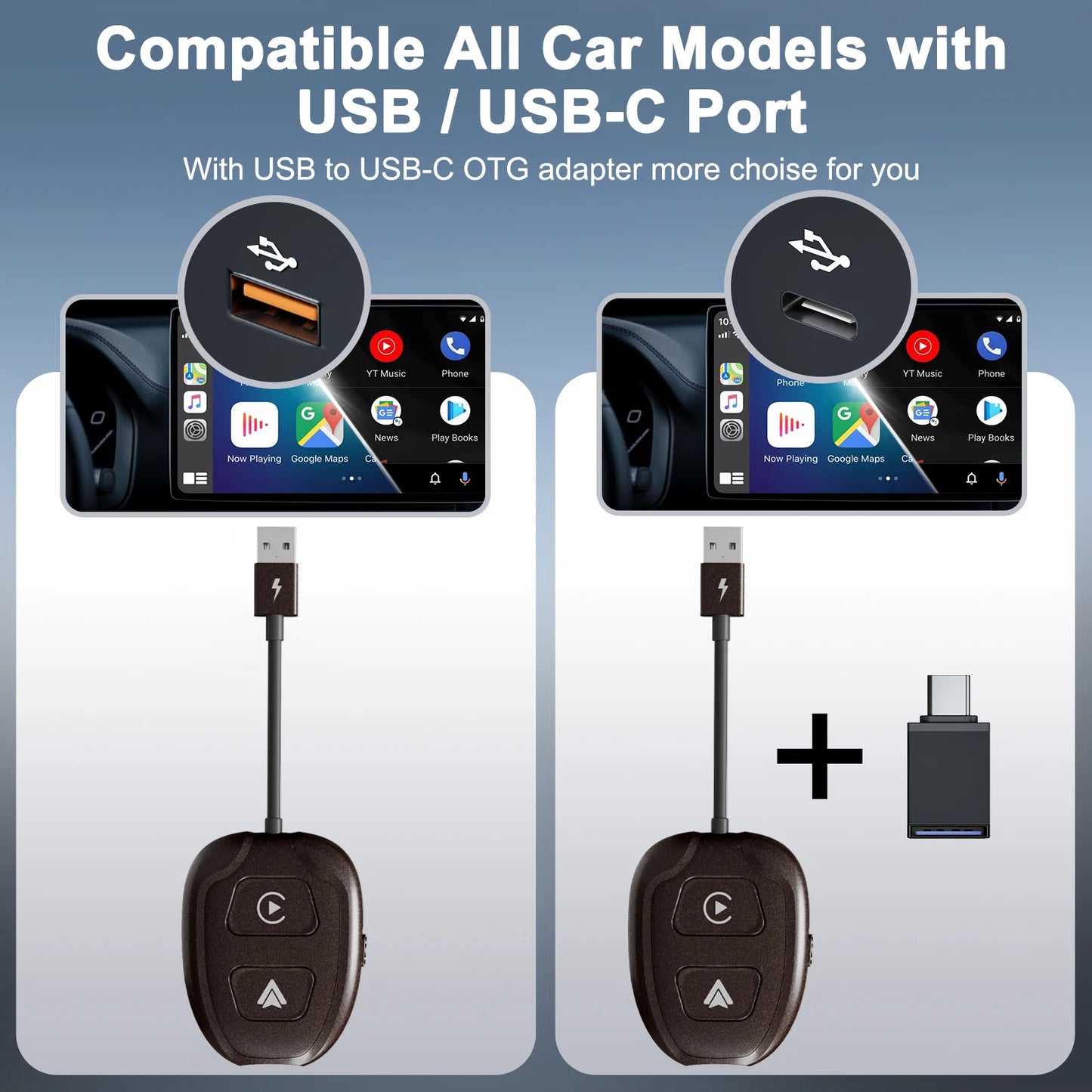 Wireless car adapter