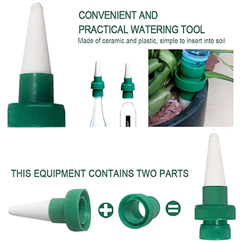 Automatic Ceramic Self Watering Device for Plants, Drip Irrigation System