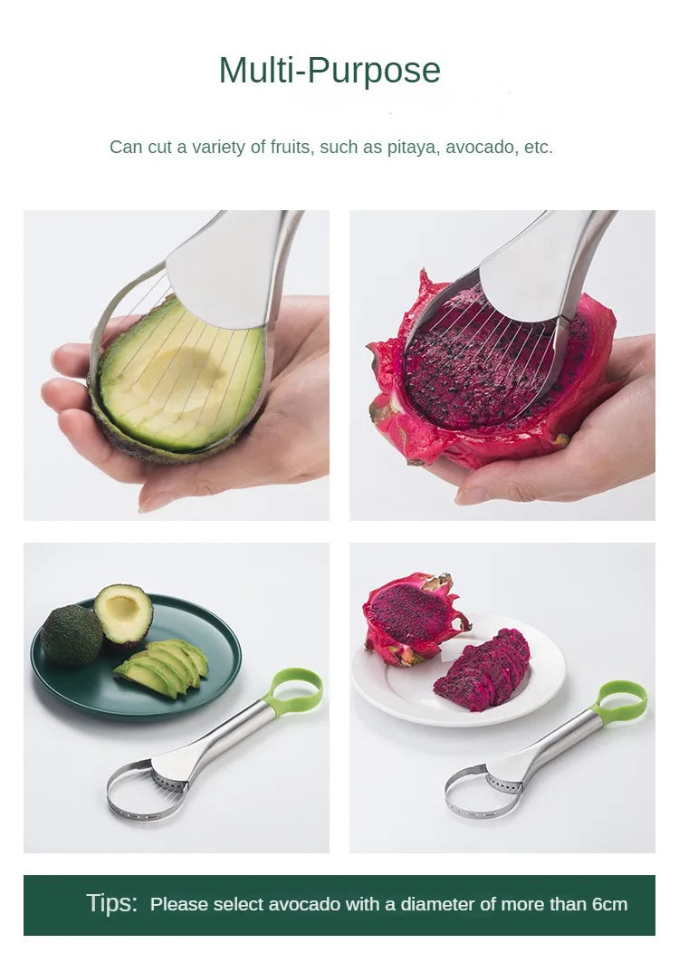 Stainless Steel Avocado Slicer