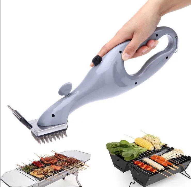 Steam cleaning brush, barbecue cleaner suitable for scraping charcoal,