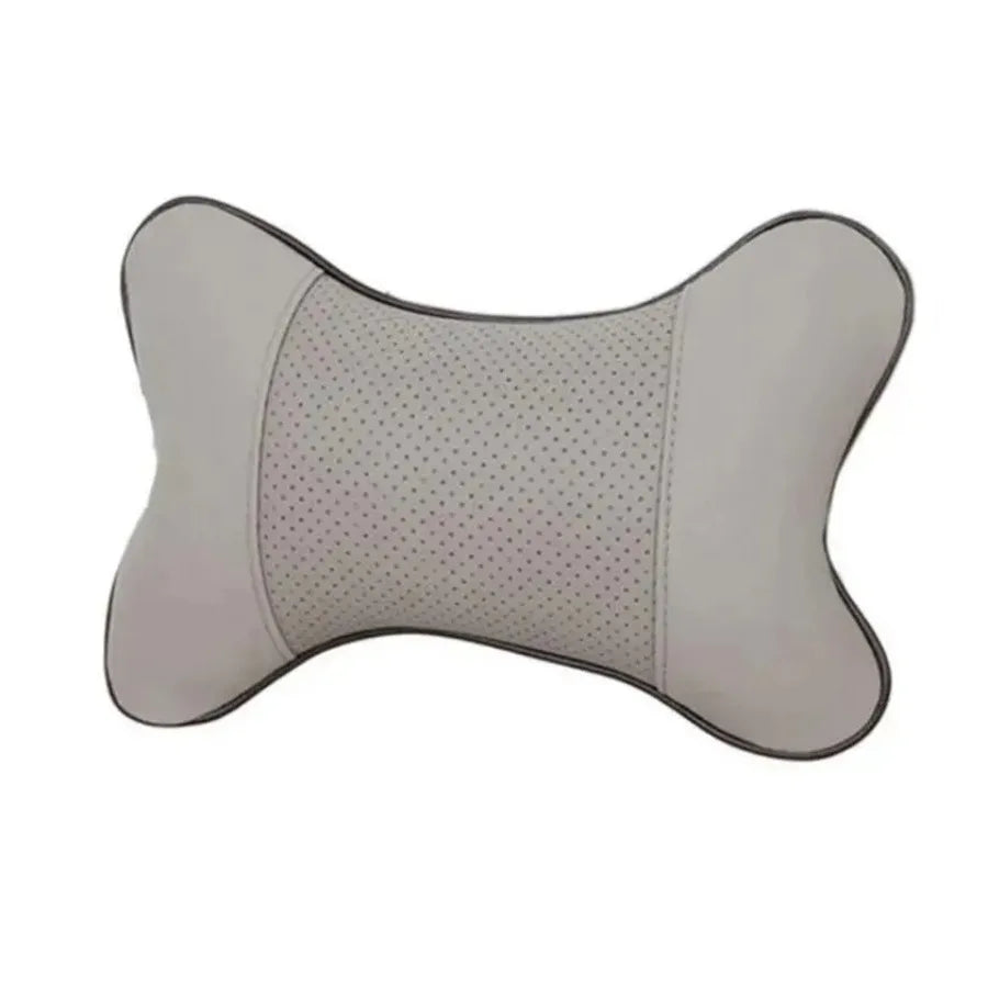 Faux Leather Car Neck Pillows