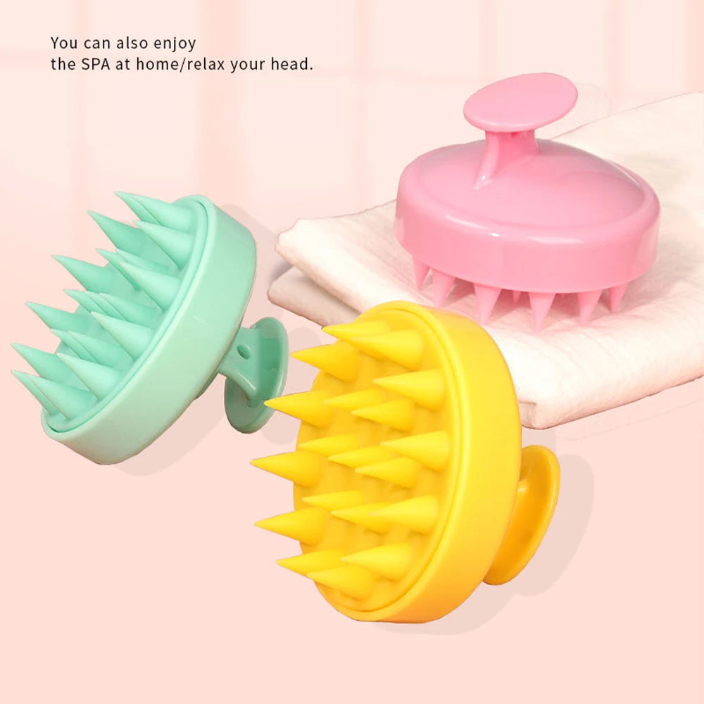 Silicone Scalp Massager Comb