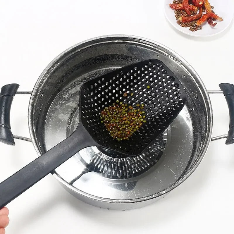 large funnel strainer spoon